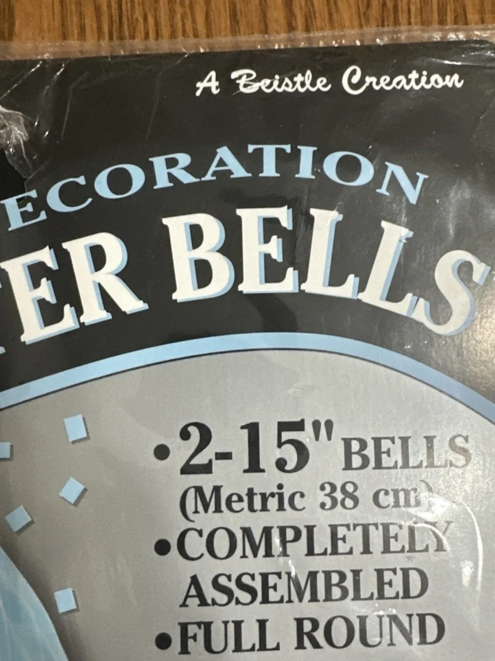 VTG 1998 Beistle Westminster Wedding Bells 2- 15